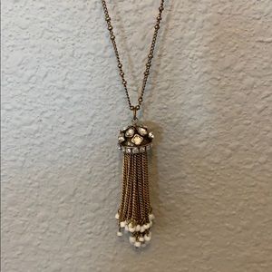 (3/$20) Jewelmint Antique Bronze Pendant Necklace
